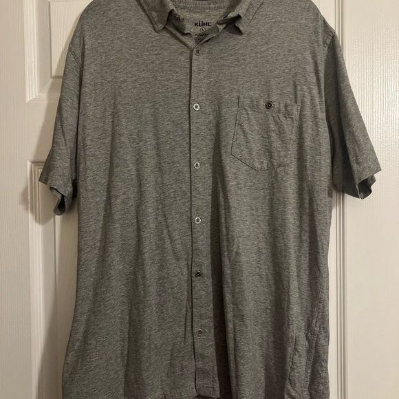 Kuhl Other - Kuhl Men's Getaway Casual Gray Button Down Shirt